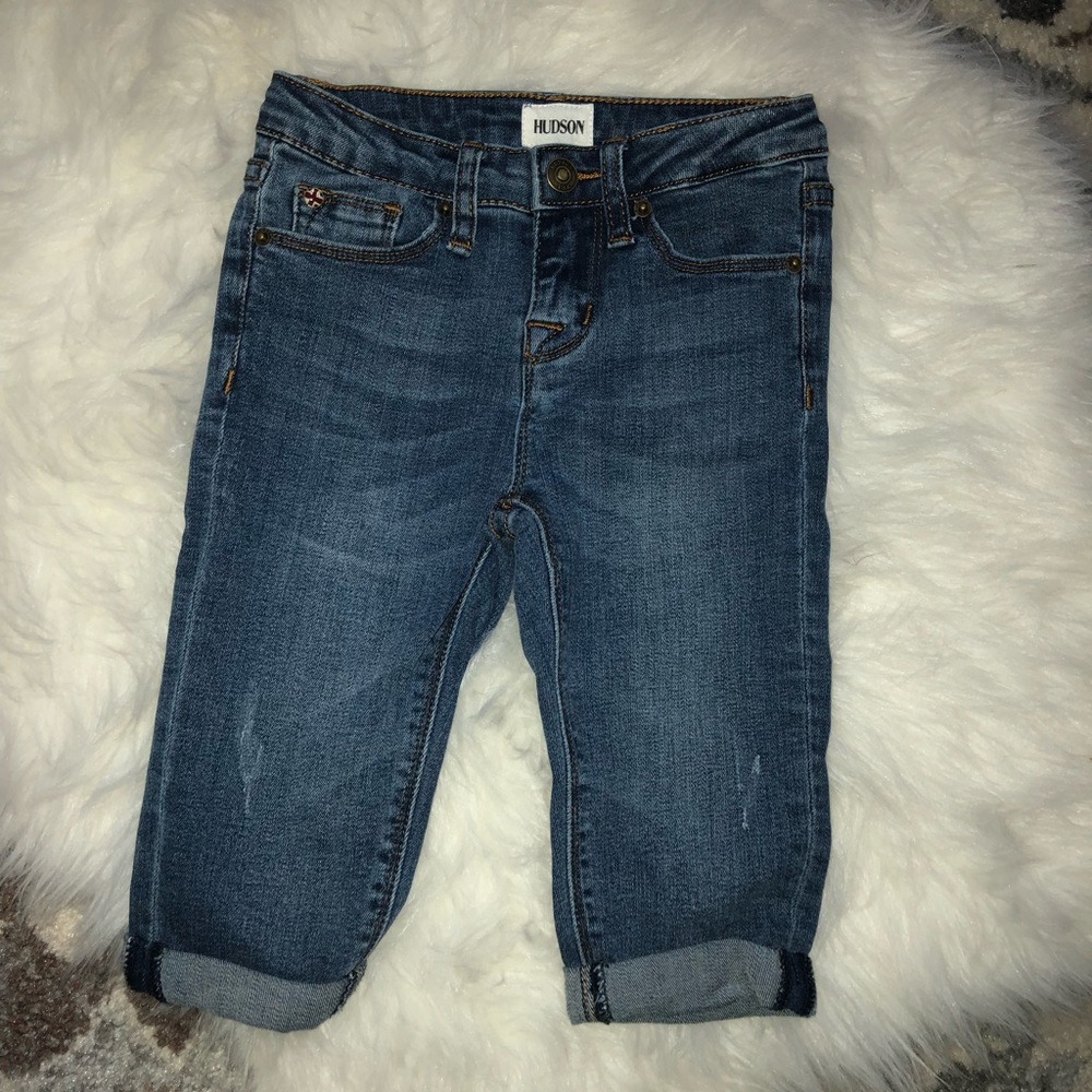 Hudson 2T boyfriend fit rolled ankle jean